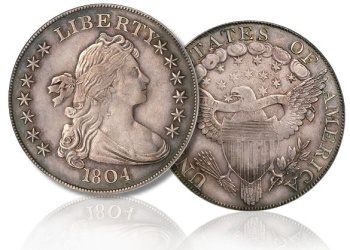 Stříbrný dolar 1804