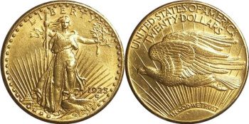 Nejcennější mince světa je zlatý americký dvacetidolar.
